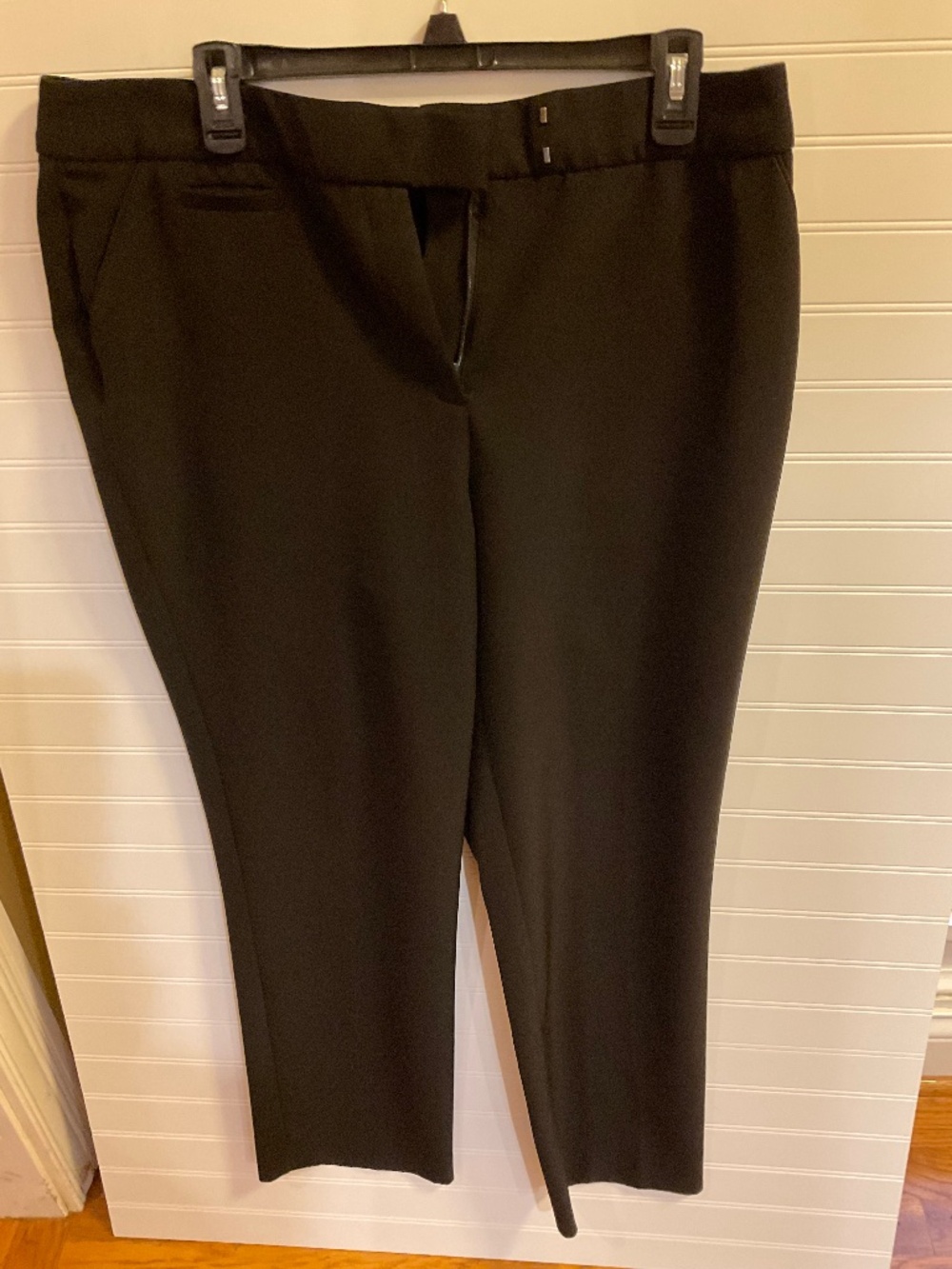 Investments Black Women’s Dress  Short Straight Leg Career Size: 14S Pre Owned